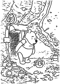 Desenhos para colorir do Ursinho Pooh – Página de colorir 68