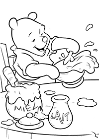 Desenhos para colorir do Ursinho Pooh – Página de colorir 69