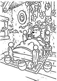 Desenhos para colorir do Ursinho Pooh – Página de colorir 72