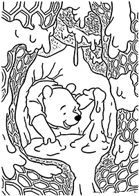 Desenhos para colorir do Ursinho Pooh – Página de colorir 73