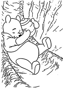 Desenhos para colorir do Ursinho Pooh – Página de colorir 74