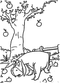 Desenhos para colorir do Ursinho Pooh – Página de colorir 76