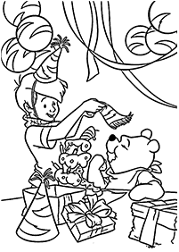 Desenhos para colorir do Ursinho Pooh – Página de colorir 83