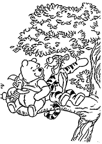 Desenhos para colorir do Ursinho Pooh – Página de colorir 85