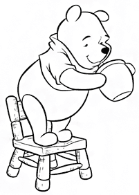 Desenhos para colorir do Ursinho Pooh – Página de colorir 86