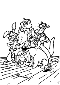 Desenhos para colorir do Ursinho Pooh – Página de colorir 88