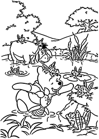 Desenhos para colorir do Ursinho Pooh – Página de colorir 90