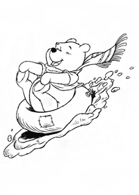 Desenhos para colorir do Ursinho Pooh – Página de colorir 91