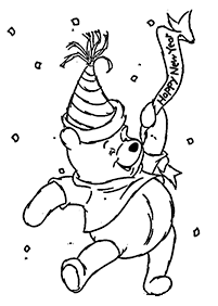 Desenhos para colorir do Ursinho Pooh – Página de colorir 94