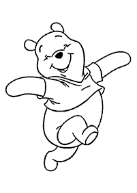 Desenhos para colorir do Ursinho Pooh – Página de colorir 99