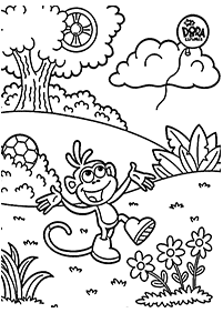 desenhos para colorir da Dora - Página de colorir 102