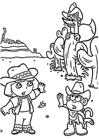 desenhos para colorir da Dora - Página de colorir 106