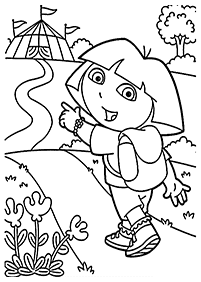 desenhos para colorir da Dora - Página de colorir 118