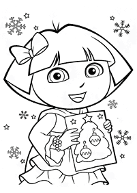desenhos para colorir da Dora - Página de colorir 122