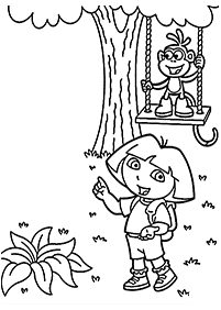 desenhos para colorir da Dora - Página de colorir 126