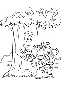 desenhos para colorir da Dora - Página de colorir 129