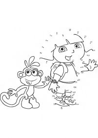 desenhos para colorir da Dora - Página de colorir 137