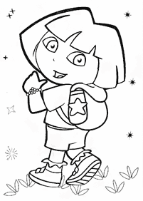 desenhos para colorir da Dora - Página de colorir 138
