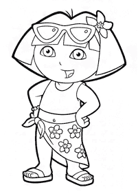 desenhos para colorir da Dora - Página de colorir 143