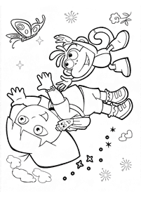 desenhos para colorir da Dora - Página de colorir 152