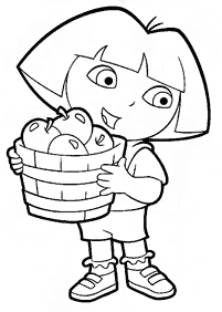 desenhos para colorir da Dora - Página de colorir 153