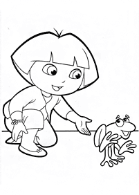 desenhos para colorir da Dora - Página de colorir 154