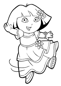 desenhos para colorir da Dora - Página de colorir 29