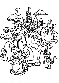 desenhos para colorir da Dora - Página de colorir 43