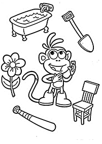 desenhos para colorir da Dora - Página de colorir 50