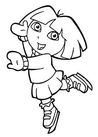 desenhos para colorir da Dora - Página de colorir 53