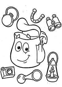 desenhos para colorir da Dora - Página de colorir 70