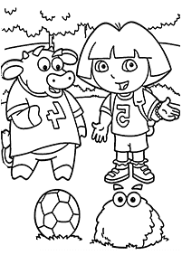 desenhos para colorir da Dora - Página de colorir 71
