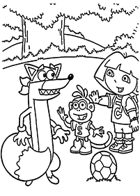 desenhos para colorir da Dora - Página de colorir 73