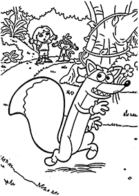 desenhos para colorir da Dora - Página de colorir 78