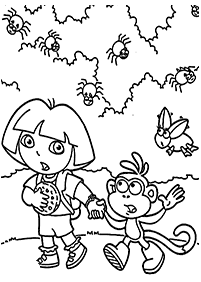 desenhos para colorir da Dora - Página de colorir 84