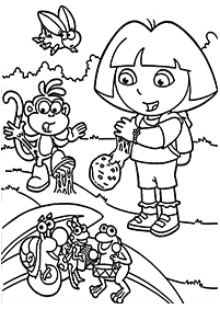 desenhos para colorir da Dora - Página de colorir 85