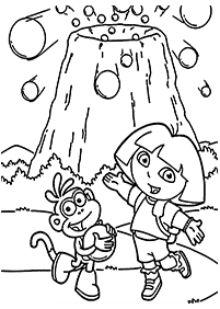 desenhos para colorir da Dora - Página de colorir 93