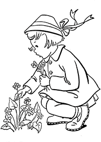 Desenhos de primavera para colorir – Página de colorir 31