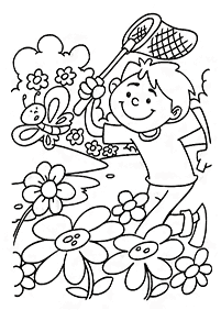 Desenhos de primavera para colorir – Página de colorir 52