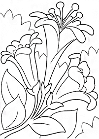 Desenhos de primavera para colorir – Página de colorir 59