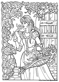 Desenhos de primavera para colorir – Página de colorir 61