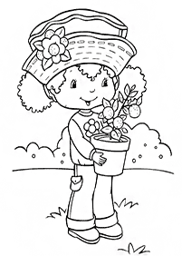 Desenhos de primavera para colorir – Página de colorir 64