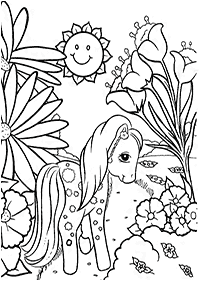 Desenhos de primavera para colorir – Página de colorir 65