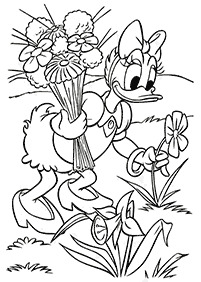 Desenhos de primavera para colorir – Página de colorir 91