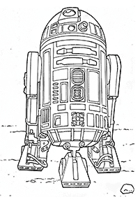 Páginas para colorir de Star Wars – Página de colorir 64