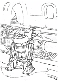Páginas para colorir de Star Wars – Página de colorir 87