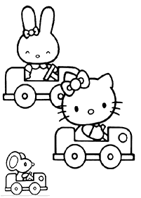 Páginas para colorir da Hello Kitty – Página de colorir 84