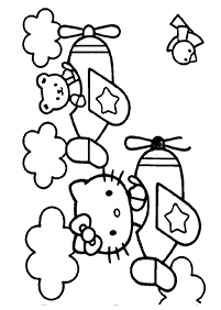 Páginas para colorir da Hello Kitty – Página de colorir 86