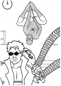 Desenhos do Homem-Aranha para colorir – Página de colorir 29