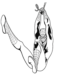 Desenhos do Homem-Aranha para colorir – Página de colorir 30